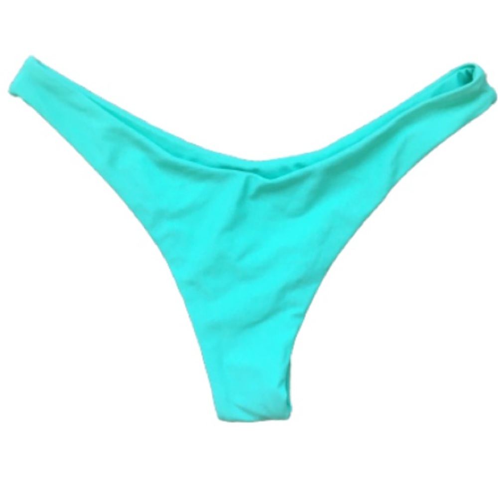 Aqua green seamless bikini bottom